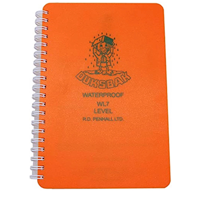 DUKSBAK Waterproof coil bound book - Deakin Industries