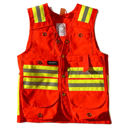 DEAKIN Nylon Cordura Reflective Cruiser Vest