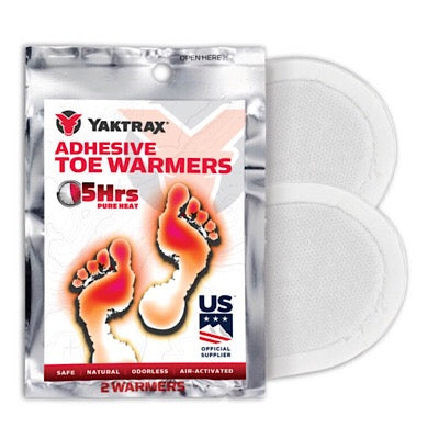 YAKTRAX Adhesive Toe Warmer /pair - Deakin Industries