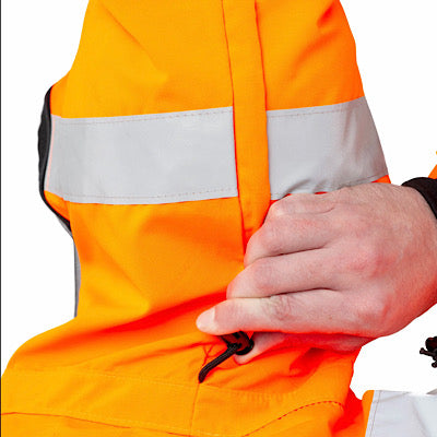 The Original Hi-Vis Bug Shirt (Orange w/reflective tape) - Deakin Industries