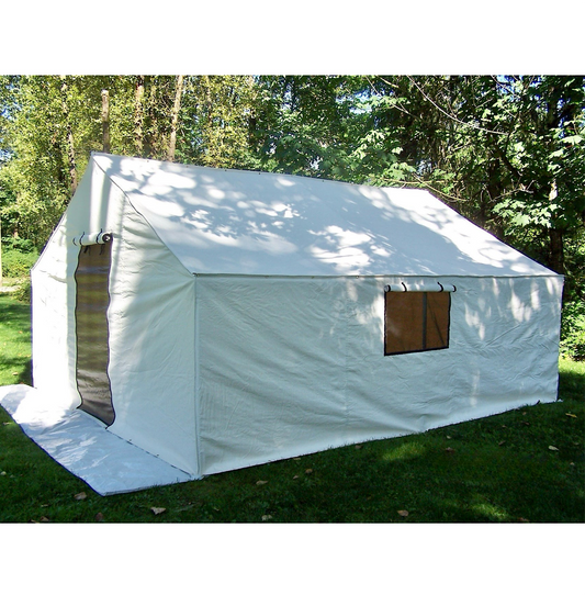 DEAKIN Canvas Wall Tent INSULATED 14' x 16' x 5' c/w carry bag