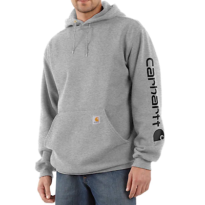 CARHARTT K288 M Midweight Hooded Logo Sweatshirt - Deakin Industries