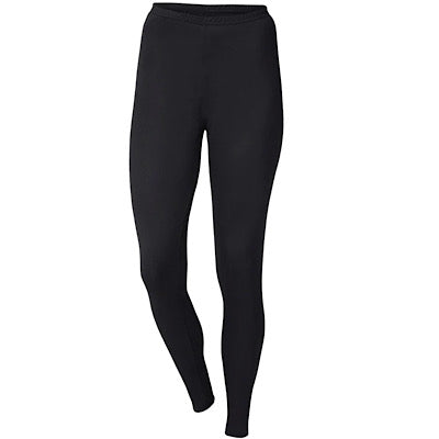 Stanfield's 2482 Two-Layer Wool Blend Leggings Black - Deakin Industries