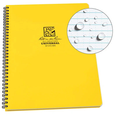 RITE IN THE RAIN Maxi Side-Spiral Notebook 8 1/2" x 11" - Deakin Industries