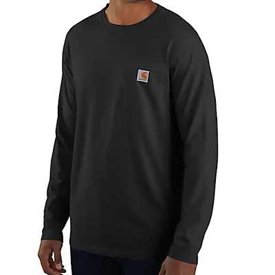 CARHARTT 104617 FORCE® RELAXED FIT MIDWEIGHT LS POCKET T-SHIRT - Deakin Industries