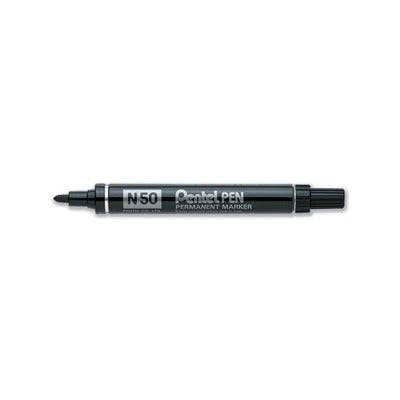 PENTEL N50-A Black Permanent Bullet Tip Marker - Deakin Industries