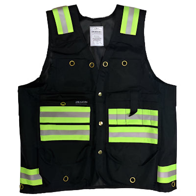 DEAKIN Nylon Cordura Reflective Cruiser Vest - Deakin Industries