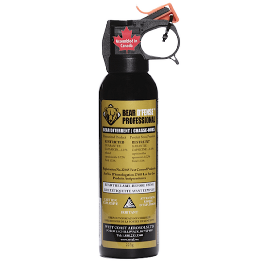 BEAR D'FENCE 225 GR Pepper Spray