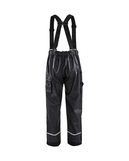 BLAKLADER 1387 Rain Pants with Reflective Details Black