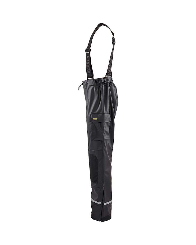 BLAKLADER 1387 Rain Pants with Reflective Details Black