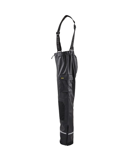 BLAKLADER 1387 Rain Pants with Reflective Details Black