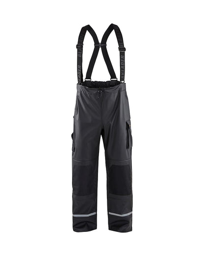 BLAKLADER 1387 Rain Pants with Reflective Details Black