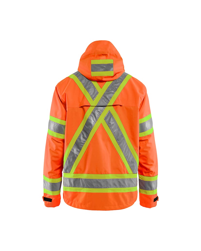 BLAKLADER 4938 HI-VIS SHELL JACKET