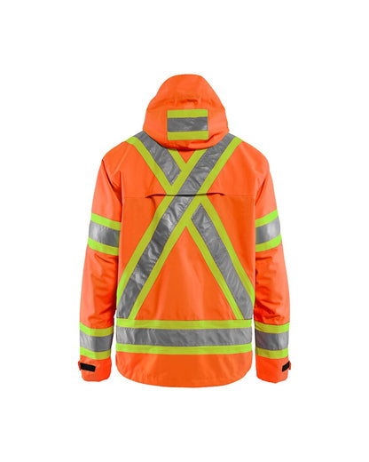 BLAKLADER 4938 HI-VIS SHELL JACKET