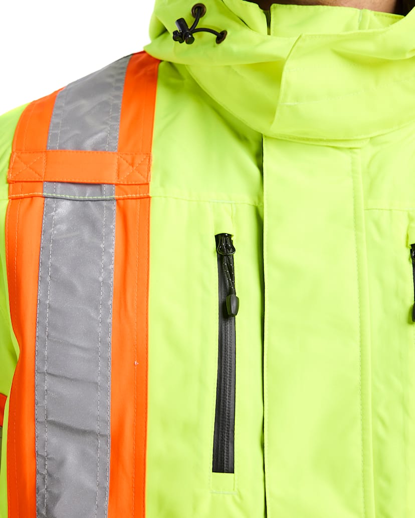BLAKLADER 4938 HI-VIS SHELL JACKET