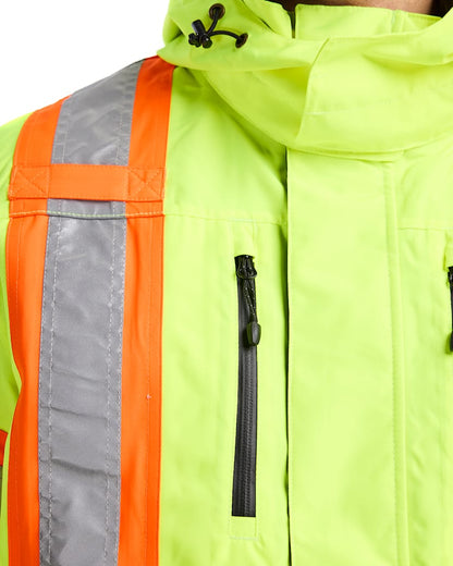 BLAKLADER 4938 HI-VIS SHELL JACKET