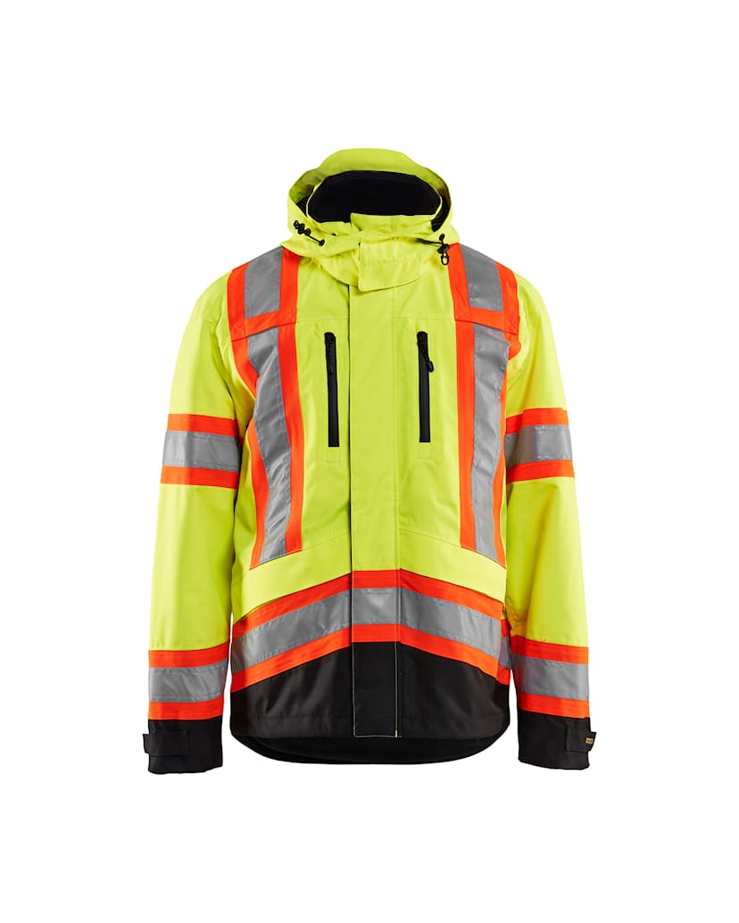 BLAKLADER 4938 HI-VIS SHELL JACKET