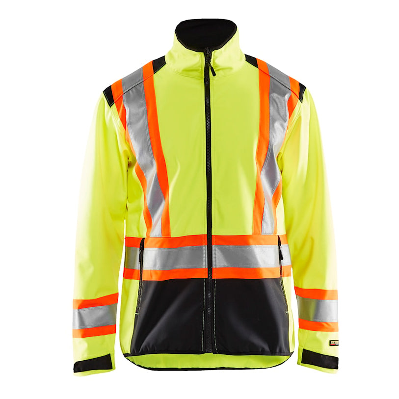 BLAKLADER 4975 Hi-Vis Softshell Jacket