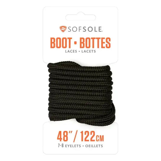 Sof Sole® Boot Laces Black 60"