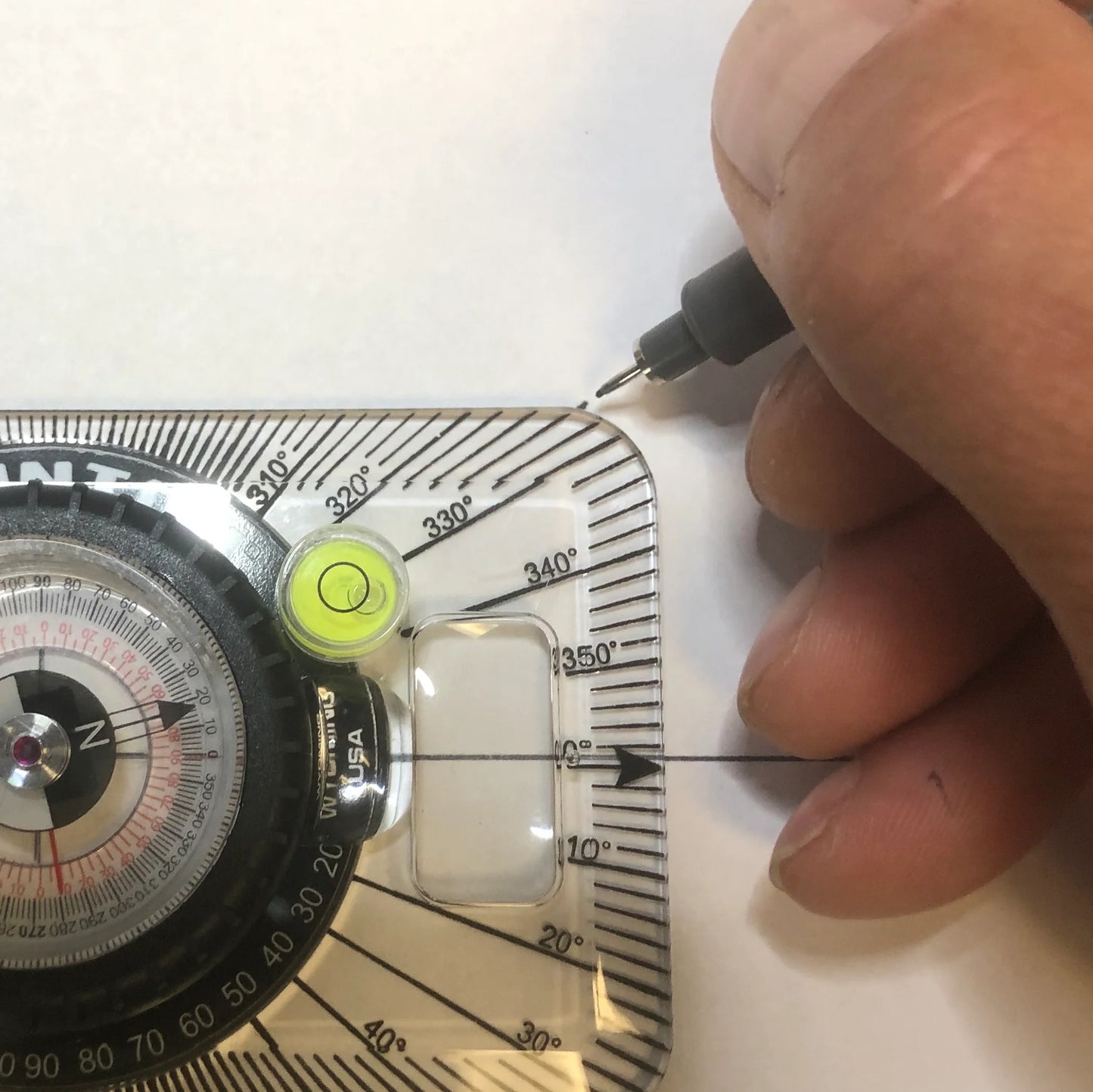 BRUNTON F-5030-N Geo Lite Transit Compass Northern