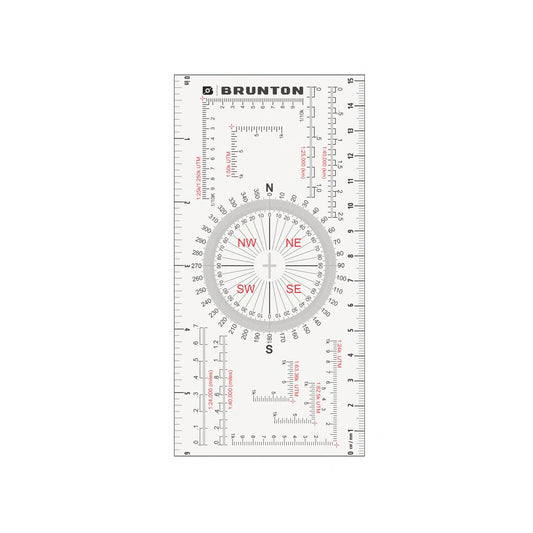 BRUNTON Map Multi-Tool Scale Card