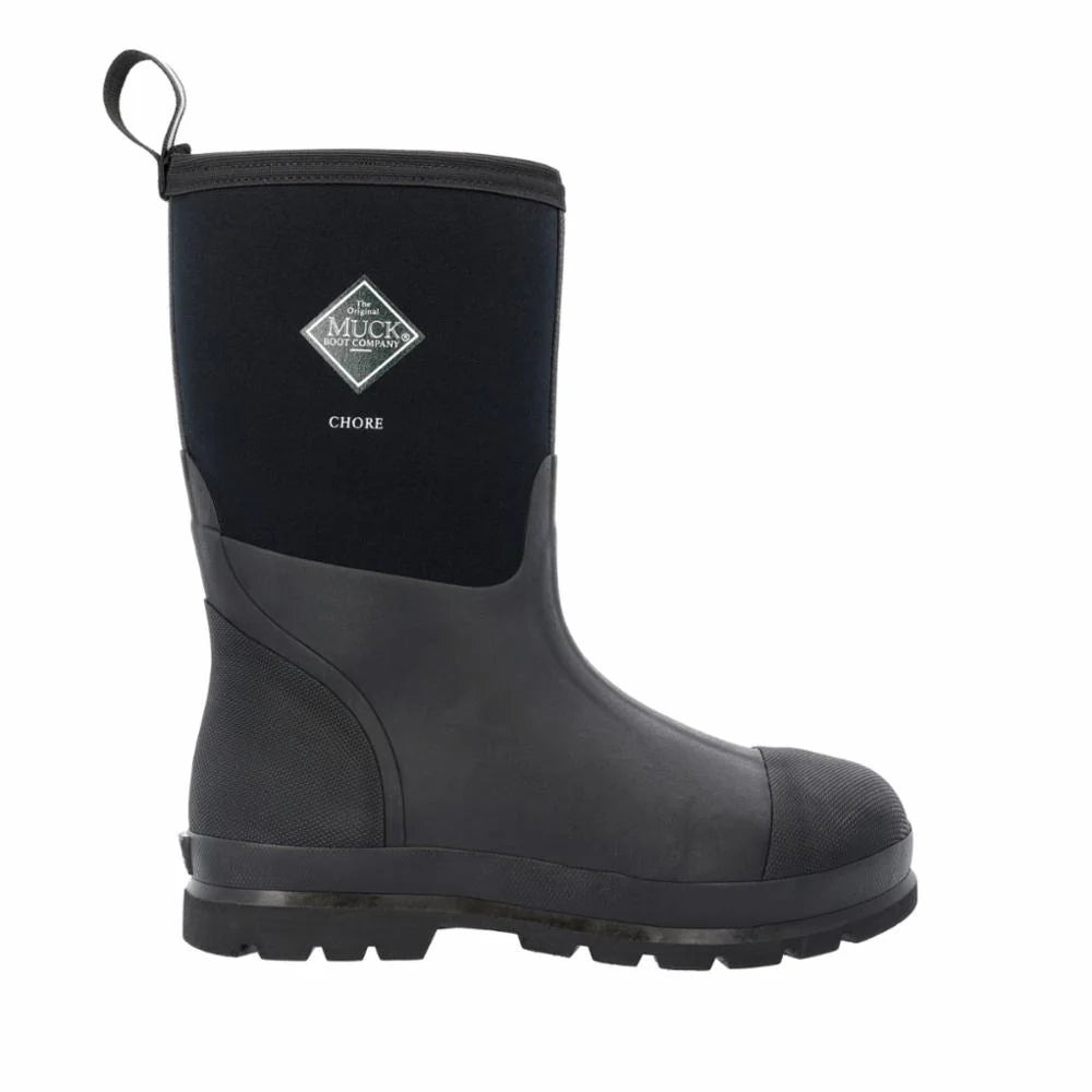 MUCK Chore Classic Mid Boots Black