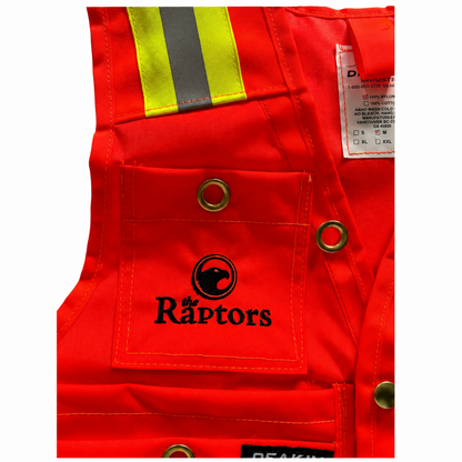 DEAKIN Nylon Cordura Reflective Cruiser Vest c/w Radio Pocket