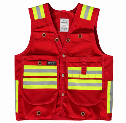 DEAKIN Nylon Cordura Reflective Cruiser Vest