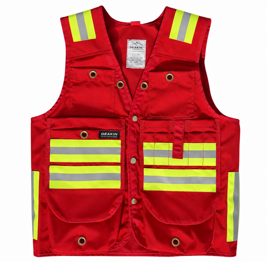 DEAKIN Nylon Cordura Reflective Cruiser Vest