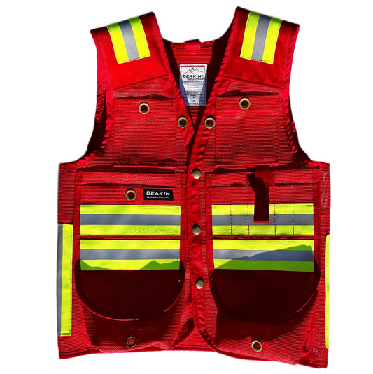 DEAKIN MESH Reflective Cruiser Vest - Deakin Industries