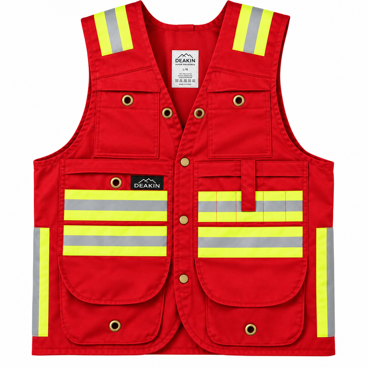 DEAKIN Cotton Canvas Reflective Cruiser Vest