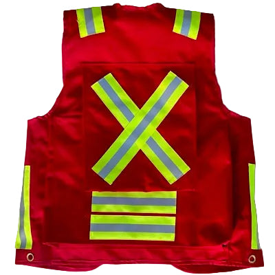 DEAKIN Nylon Cordura Reflective Cruiser Vest