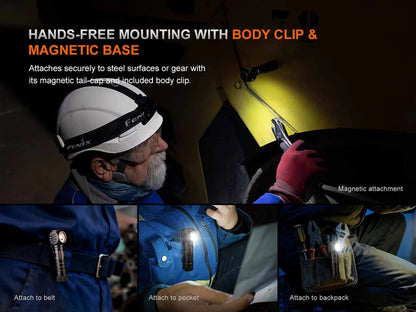 Fenix HM61R V3.0 Multifunctional Rechargeable Headlamp / 1800 Lumens
