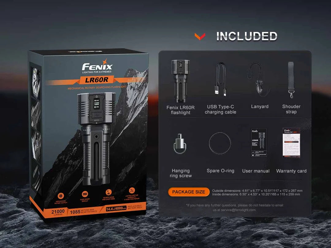Fenix LR60R Search Flashlight