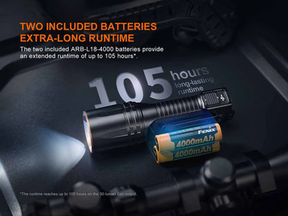 Fenix TK35R Rechargeable Tactical Flashlight / 5800 Lumens