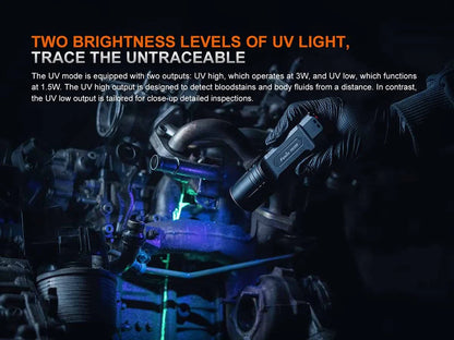 Fenix TK35R Rechargeable Tactical Flashlight / 5800 Lumens