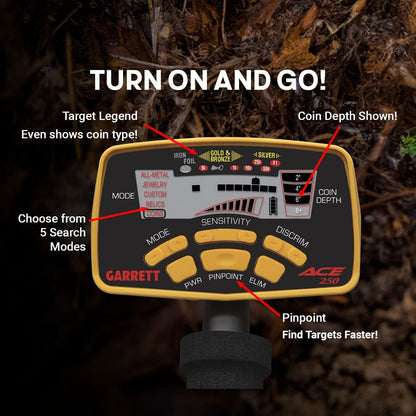 GARRETT ACE 250 Metal Detector