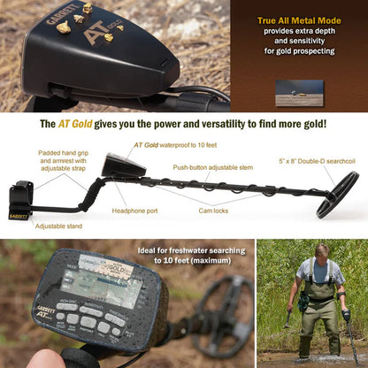 GARRETT AT Gold Metal Detector