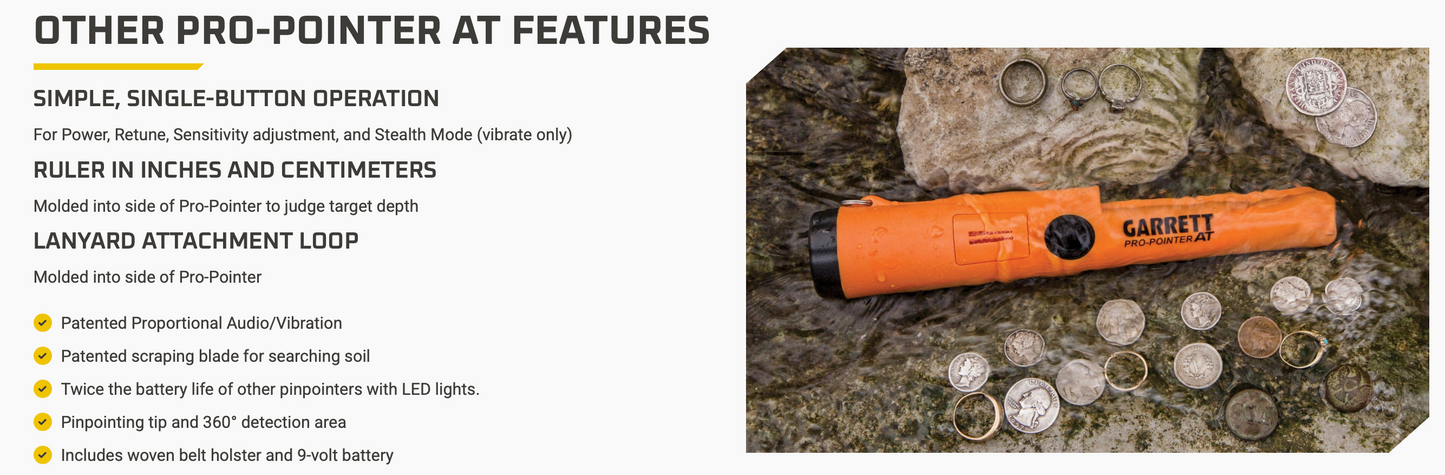GARRETT Pro-Pointer AT Metal Detector