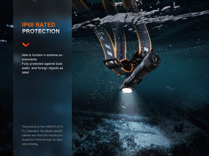 Fenix HM61R V2.0 Multifunctional Rechargeable Headlamp / 1600 Lumens