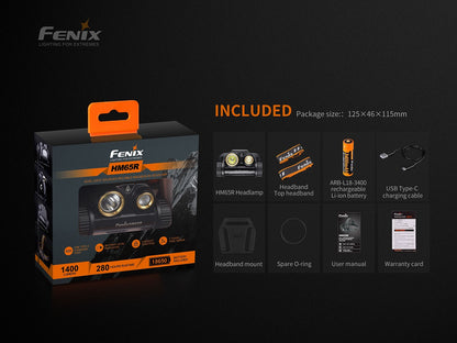 Fenix HM65R Rechargeable Headlamp / 1400 Lumens