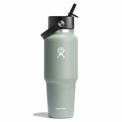 Hydro Flask 32 oz Wide Mouth Travel Bottle with Flex Straw Cap