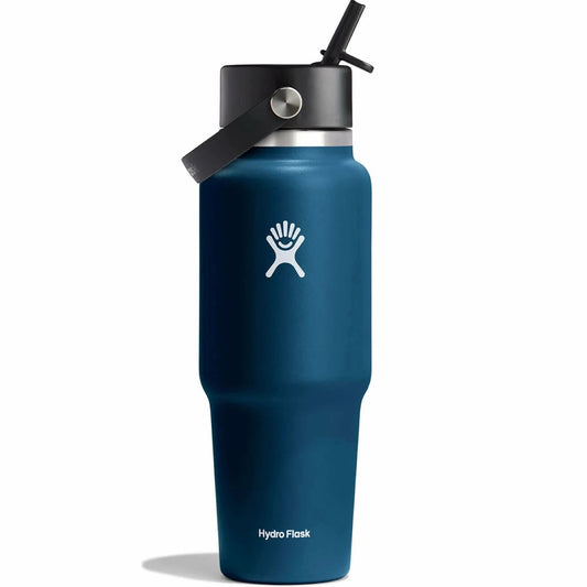 Hydro Flask 32 oz Wide Mouth Travel Bottle with Flex Straw Cap