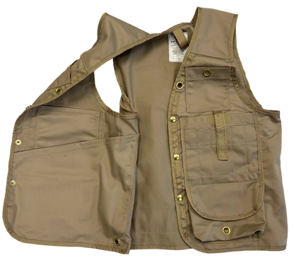 DEAKIN Lightweight Poly/Cotton Cruiser Vest (Beige)