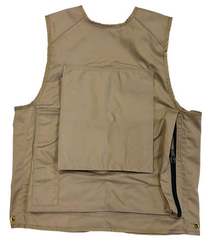 DEAKIN Lightweight Poly/Cotton Cruiser Vest (Beige)