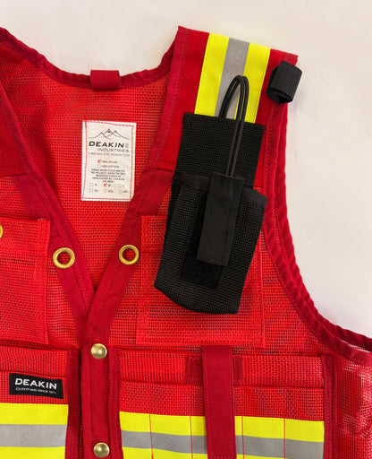DEAKIN Mesh Reflective Cruiser Vest c/w Radio Pocket