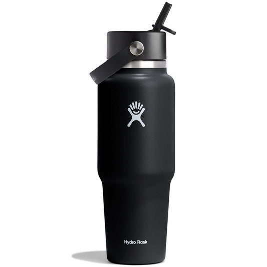 Hydro Flask 32 oz Wide Mouth Travel Bottle with Flex Straw Cap