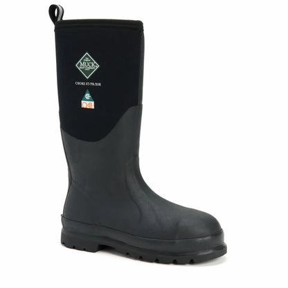 MUCK Chore Steel Toe Boots CSA Black