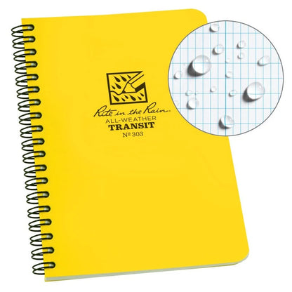 RITE IN THE RAIN Spiral Notebook 4 5/8" x 7"