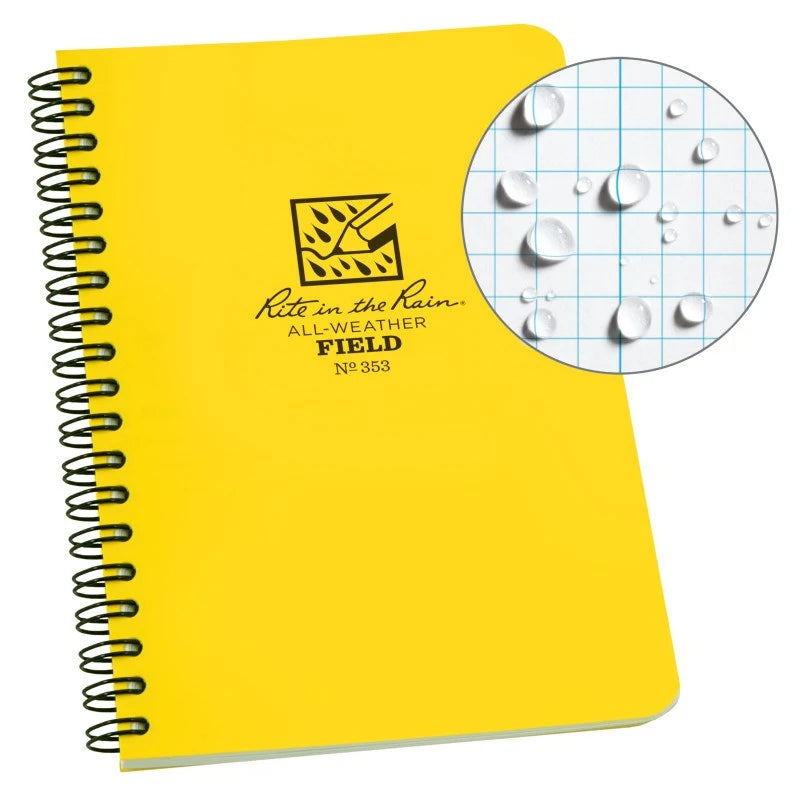 RITE IN THE RAIN Spiral Notebook 4 5/8" x 7"